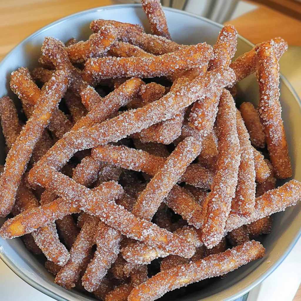 Cinnamon Sugar Pretzel Sticks