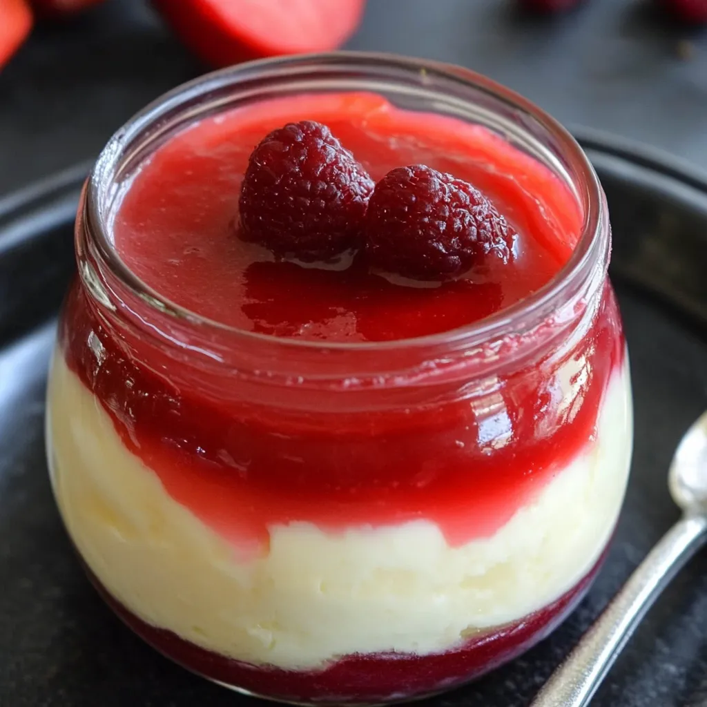 Rhubarb Cheesecake Dessert Cups