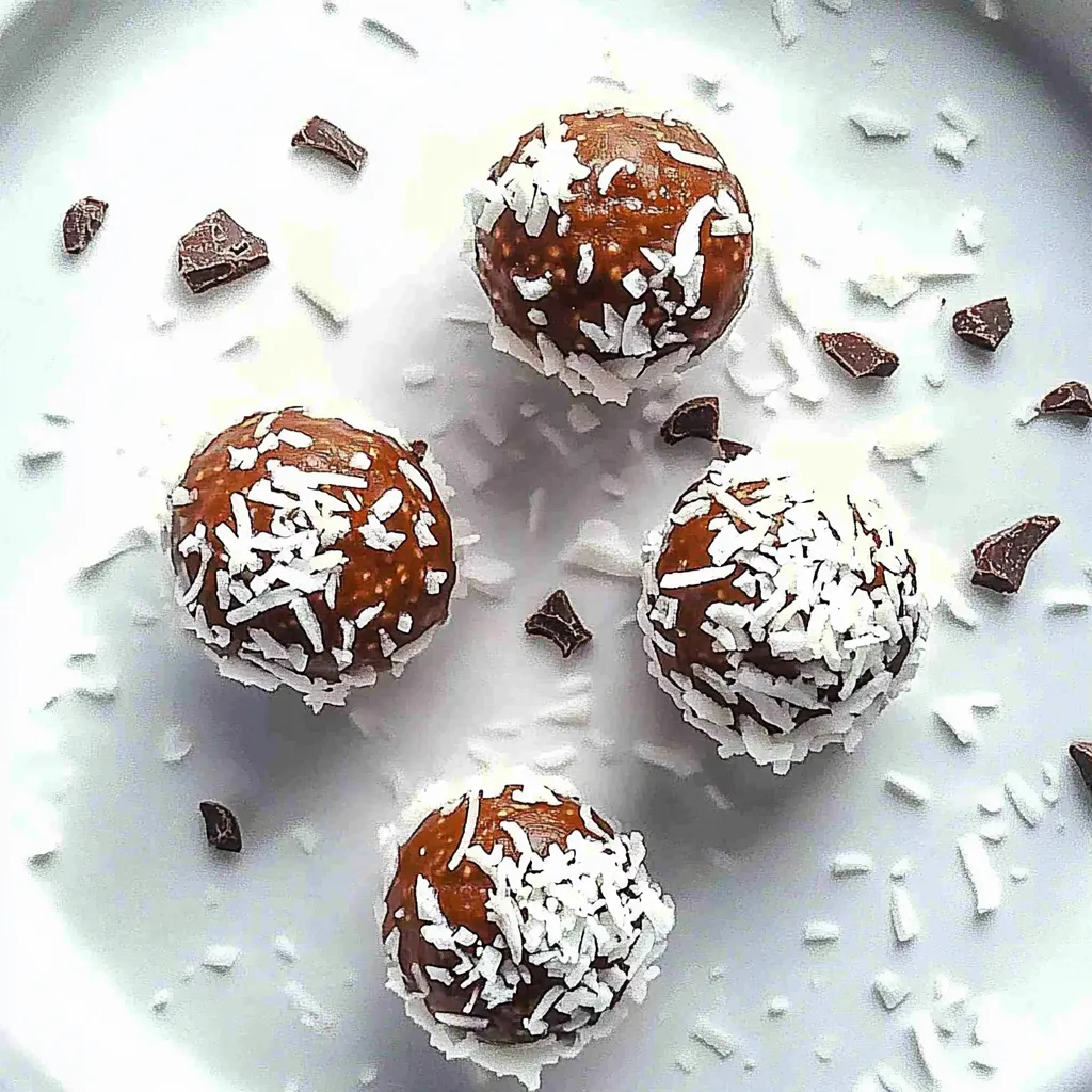 Coconut Chocolate Bliss Balls