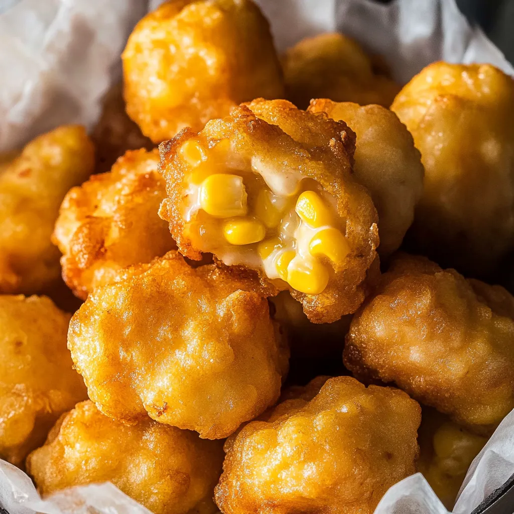 Crispy Corn Nuggets