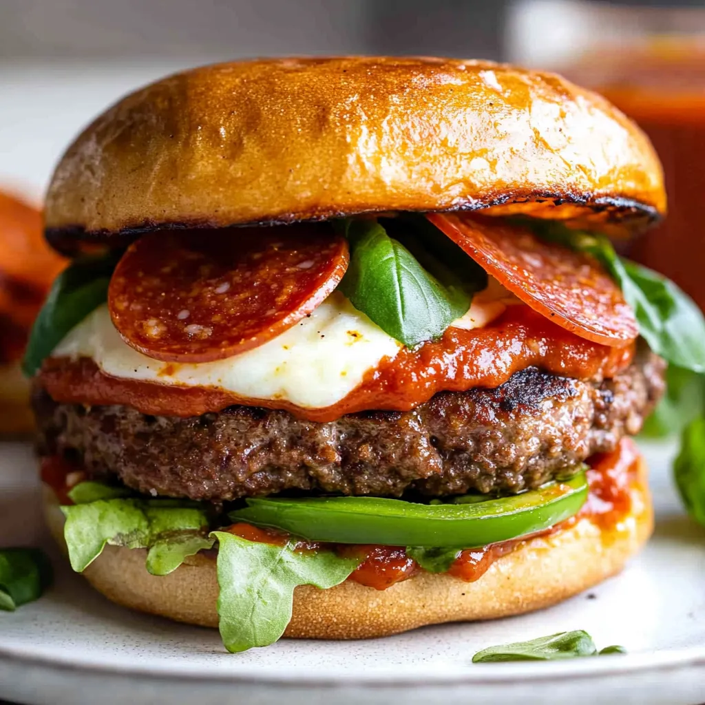 Pizza Burgers
