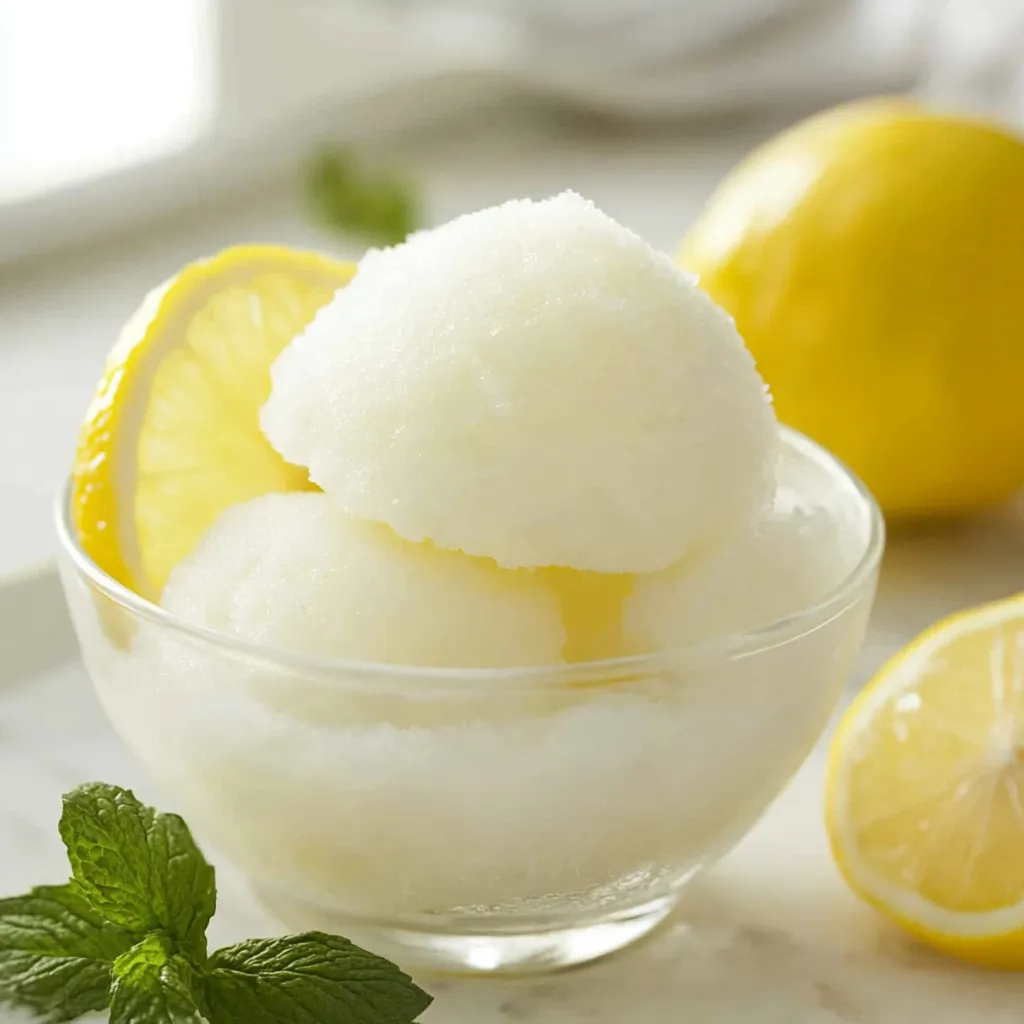 Lemonade Sorbet