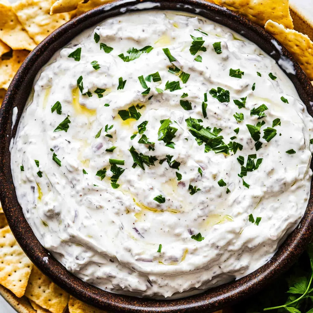 Homemade Sour Cream and Onion Dip