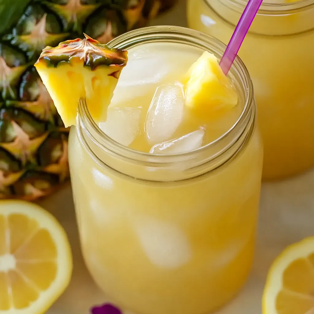 Sweet Pineapple Lemonade