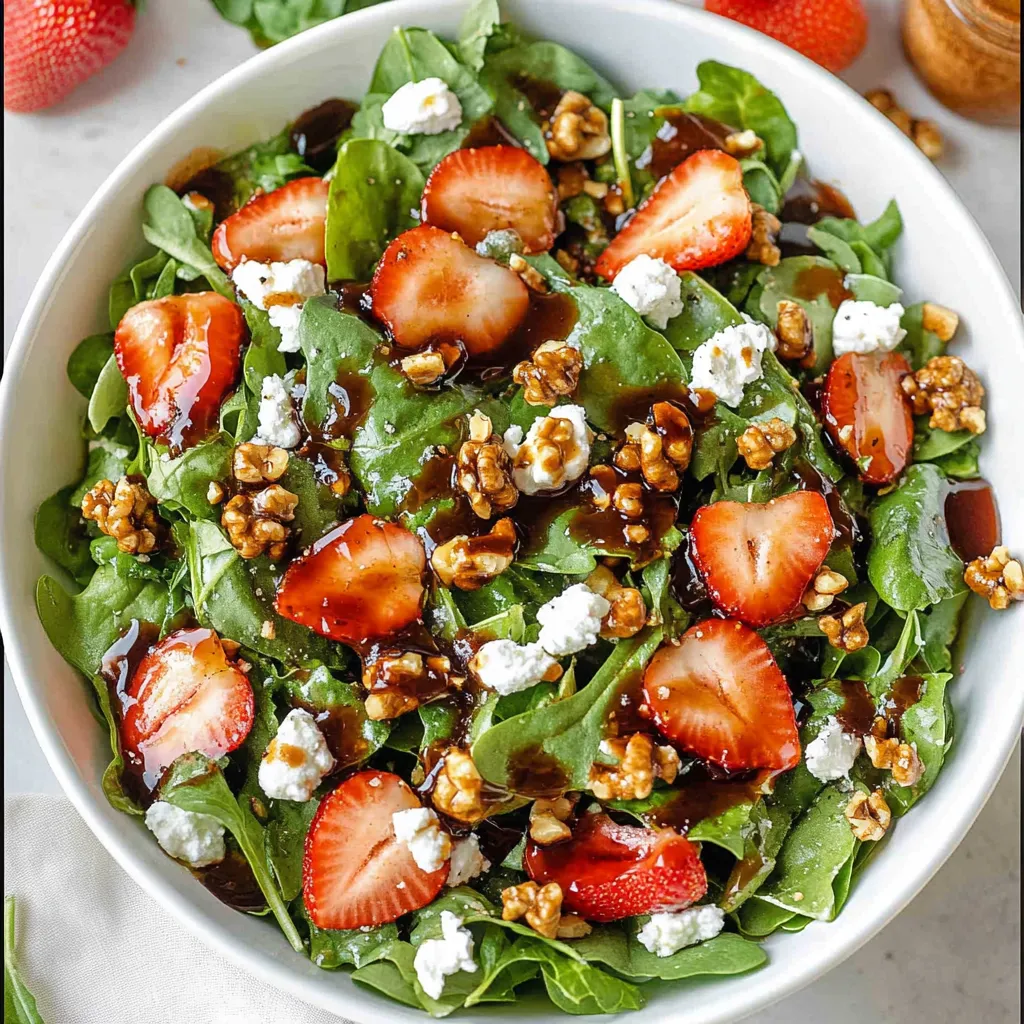 Strawberry Balsamic Salad