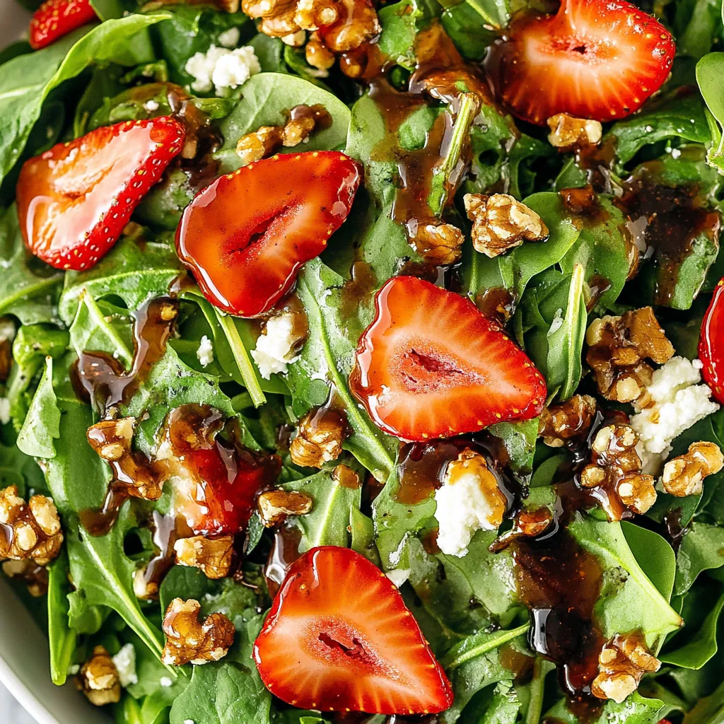 Best Strawberry Balsamic Salad Recipe