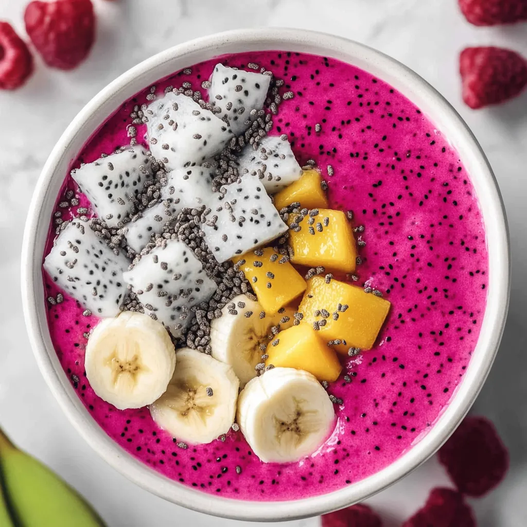 Dragon Fruit Smoothie Bowl