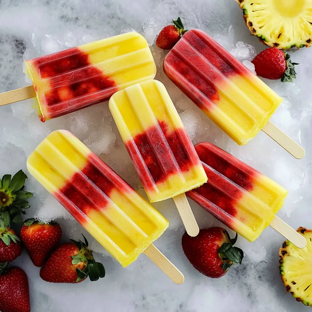 Tropical Fruit Popsicles