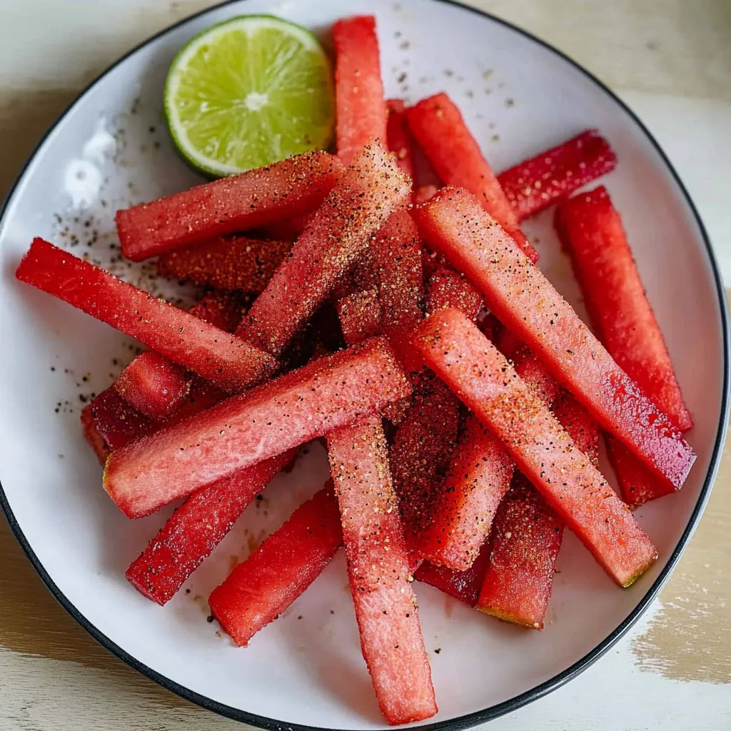 Fresh Watermelon Fries