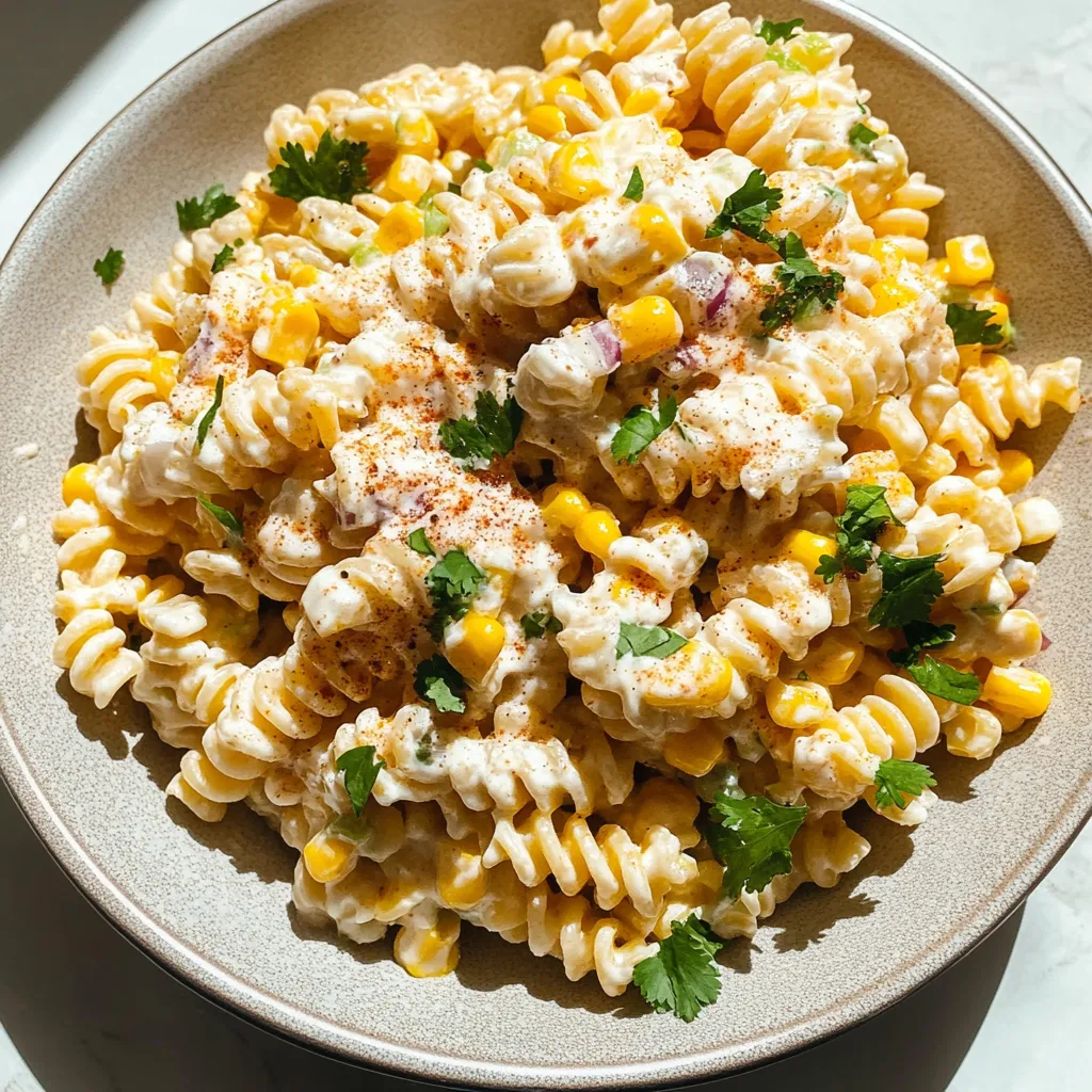 Elote-Style Pasta Salad