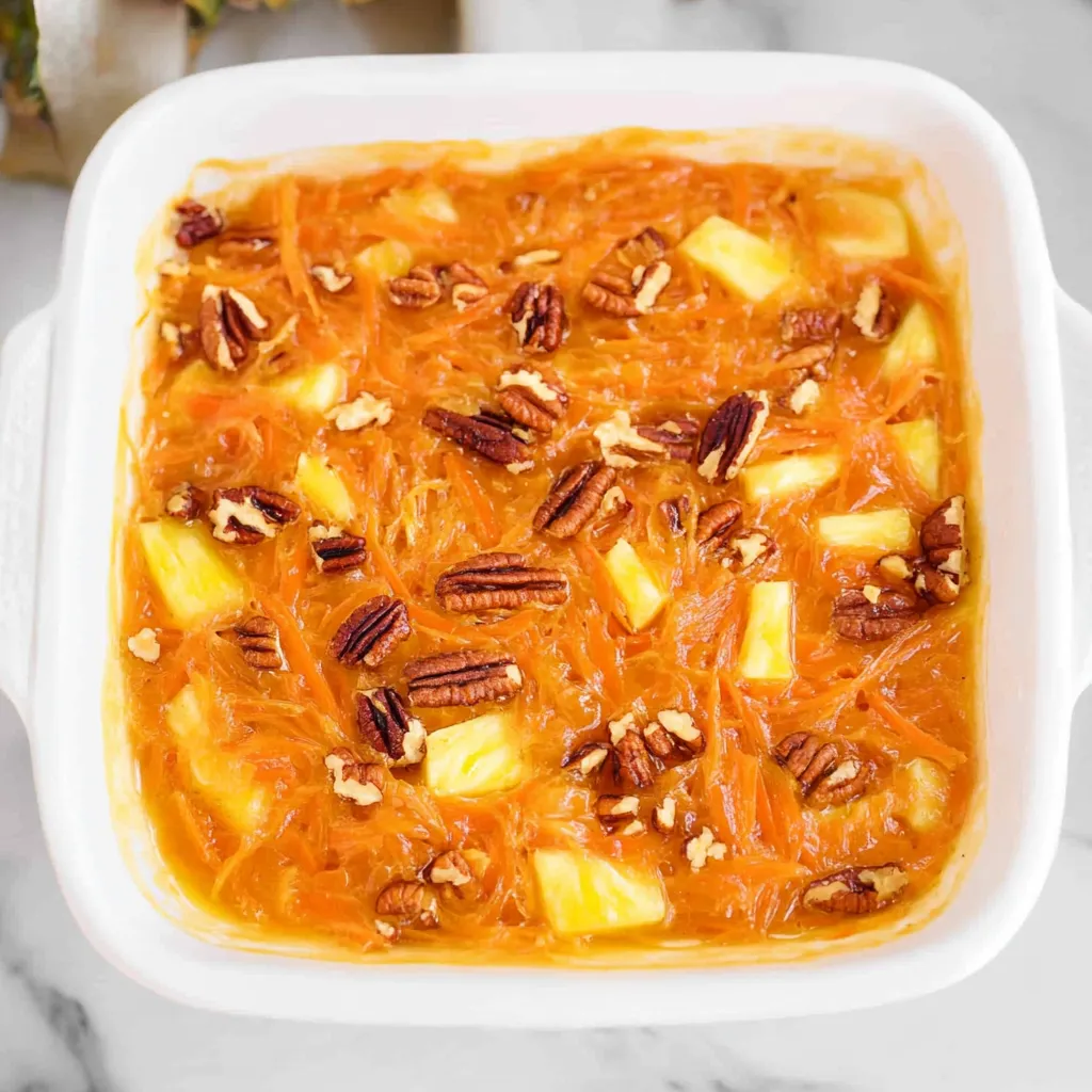 Sweet Pineapple Carrot Salad