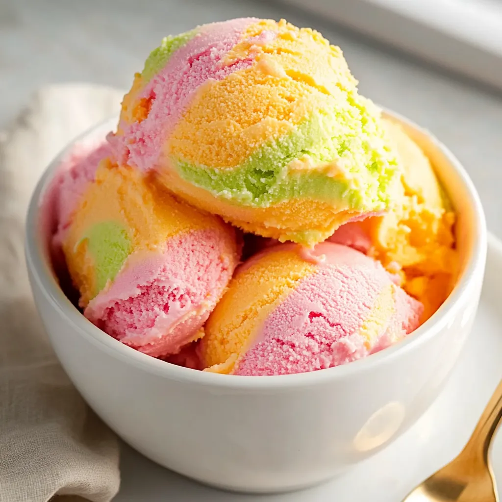 Rainbow Sherbet