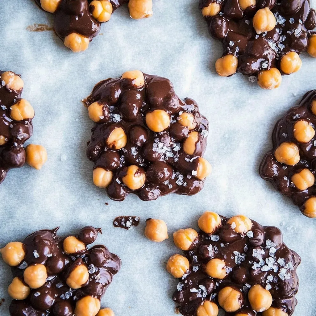 Chocolate Covered Chickpeas