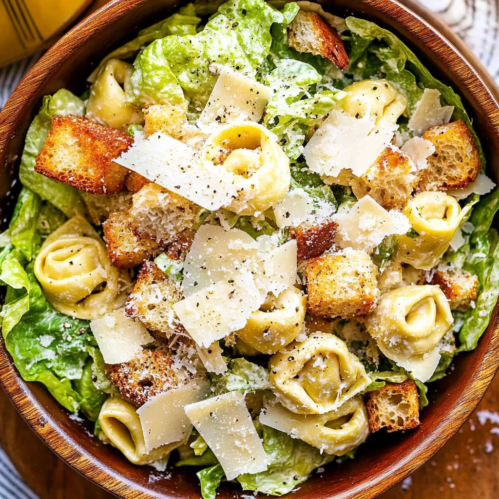 Tortellini Caesar Salad