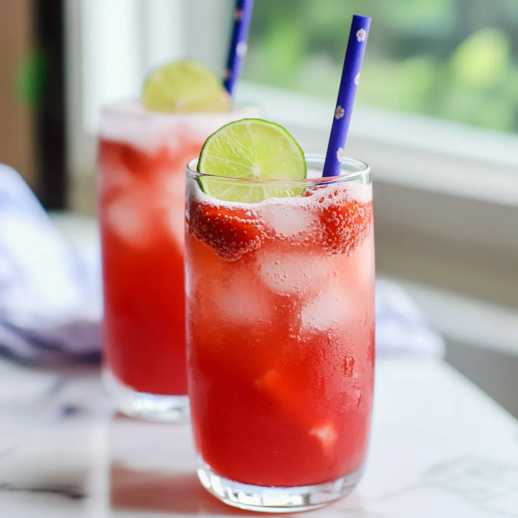Virgin Strawberry Margarita