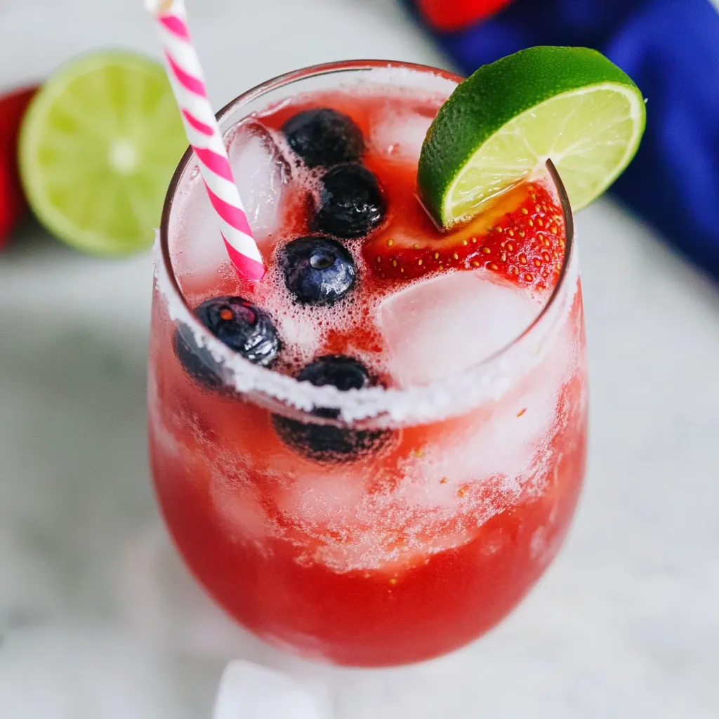 Easy Virgin Strawberry Margarita Recipe