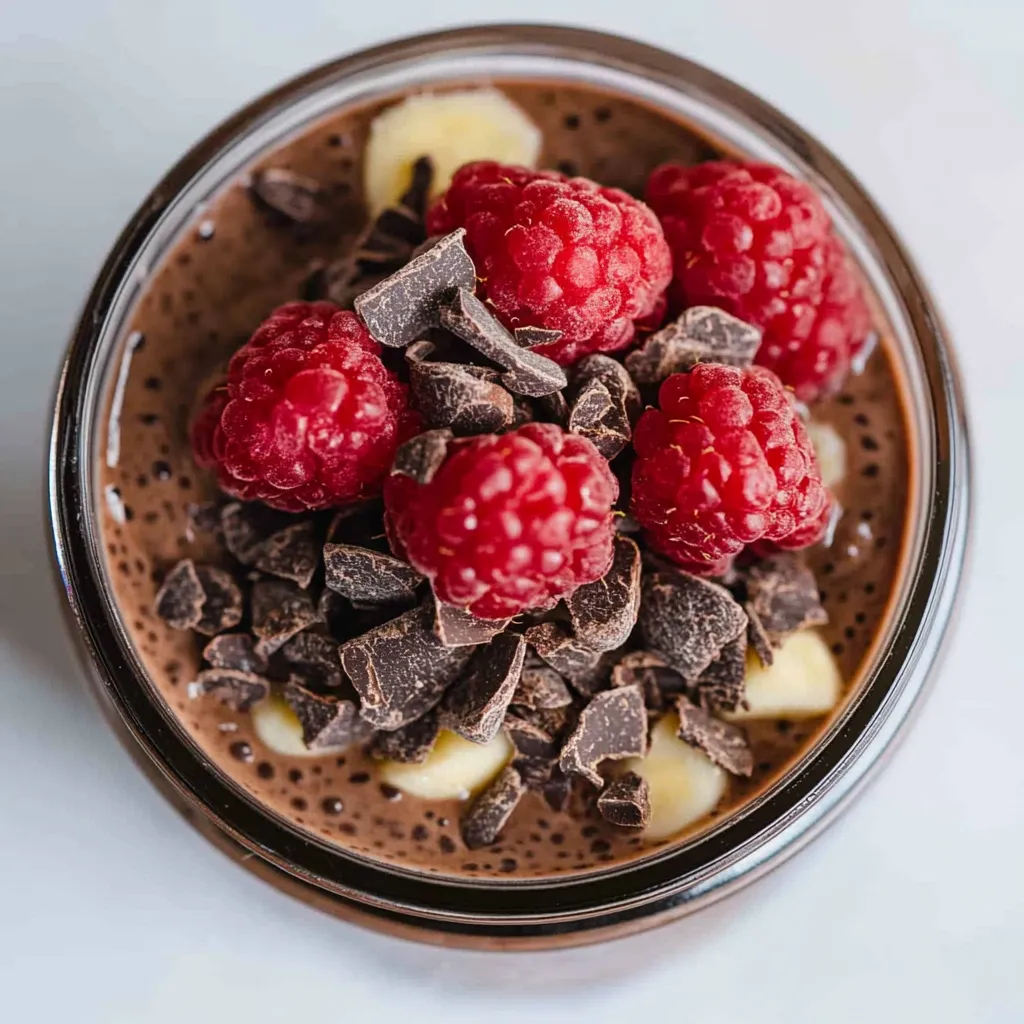 Chocolate Chia Protein Pudding Recipe