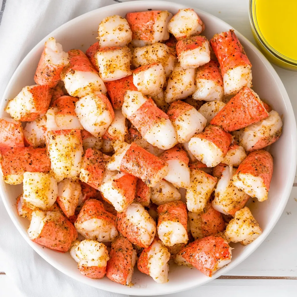 Air Fryer Crab Bites