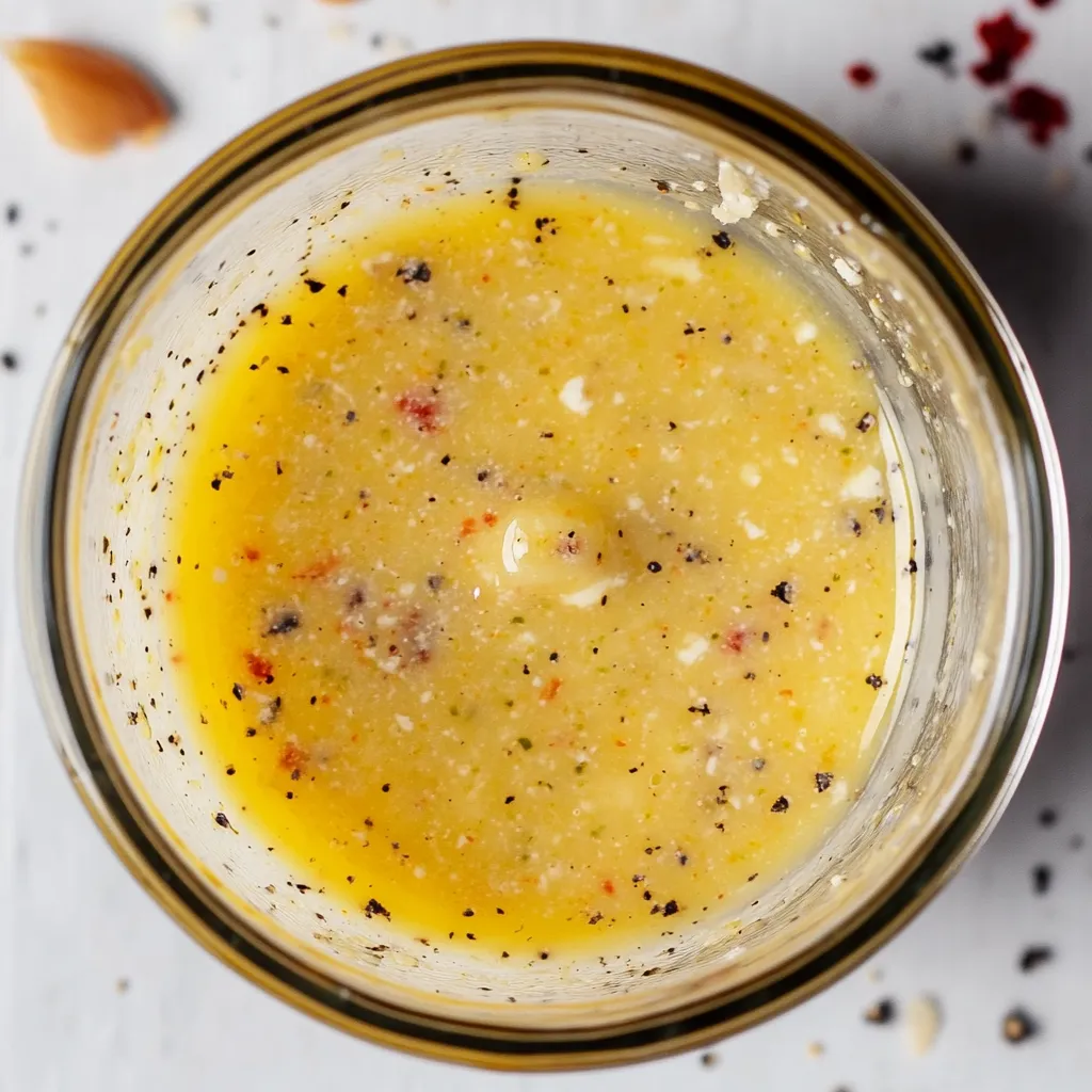 Simple Parmesan Vinaigrette Recipe