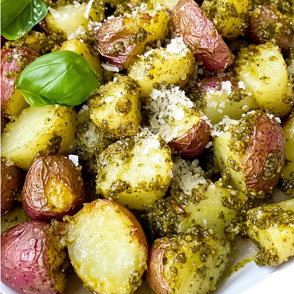 Pesto Roasted Potatoes