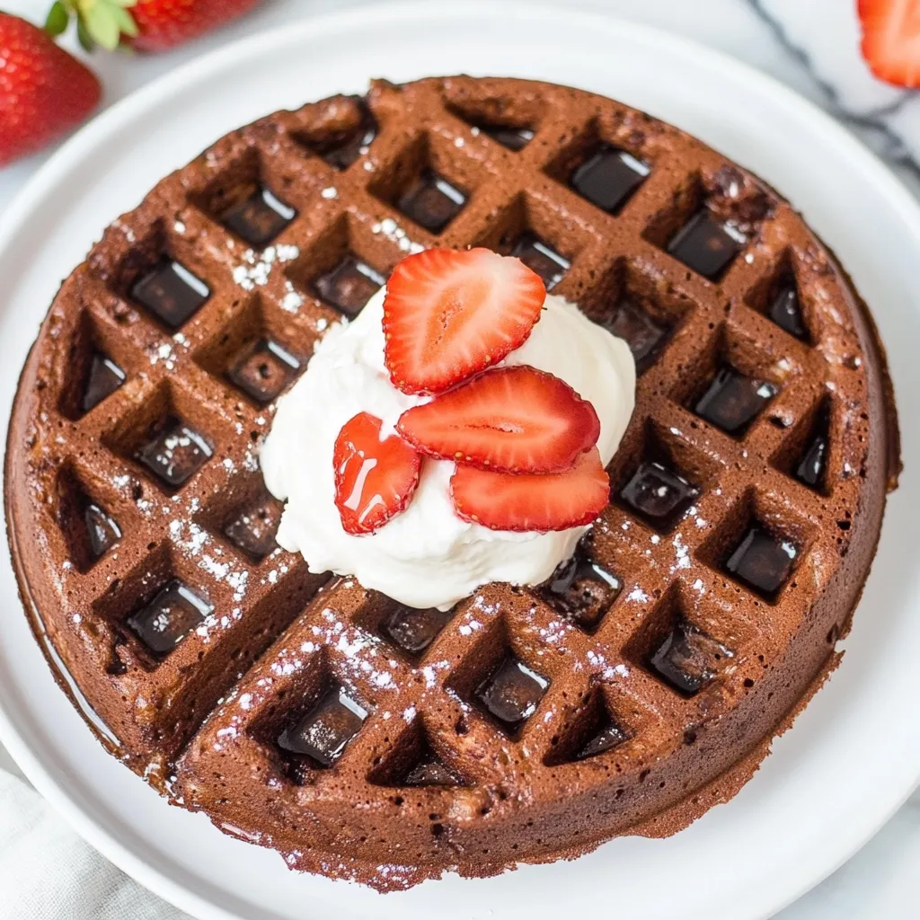 Brownie Waffles