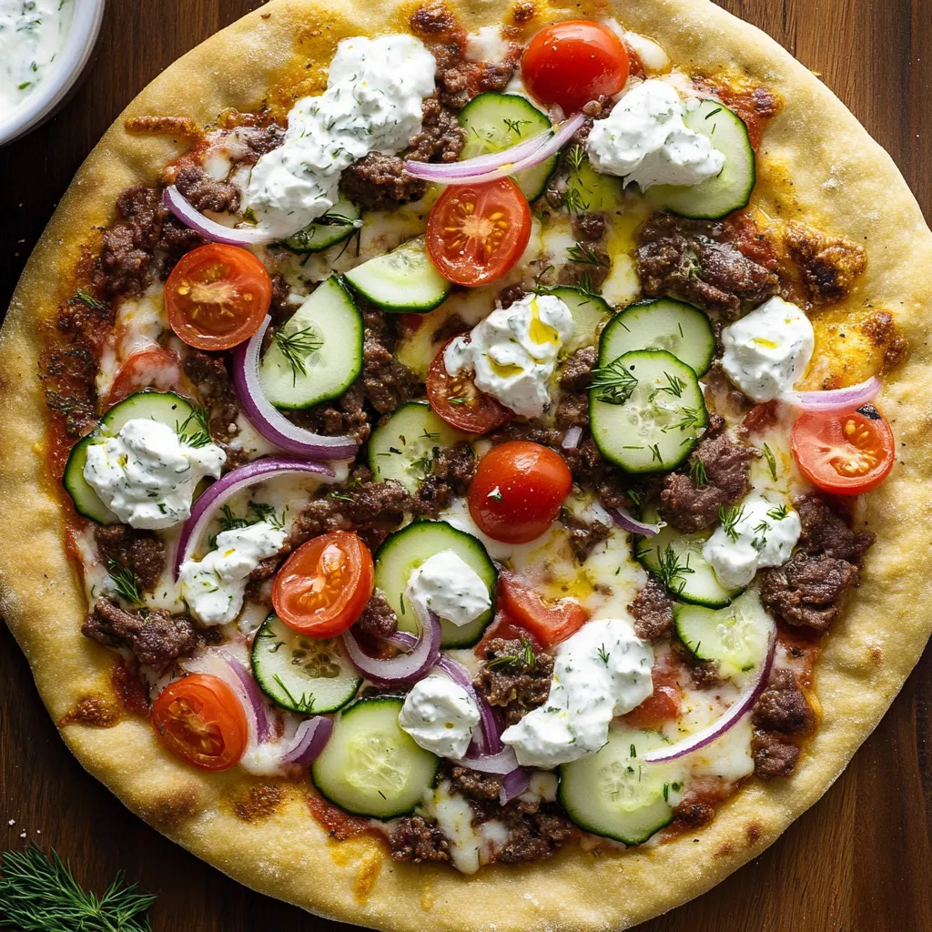 Gyro Pizza