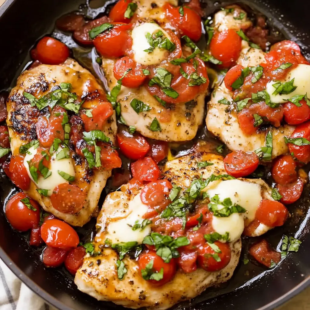 Juicy Bruschetta Chicken Recipe
