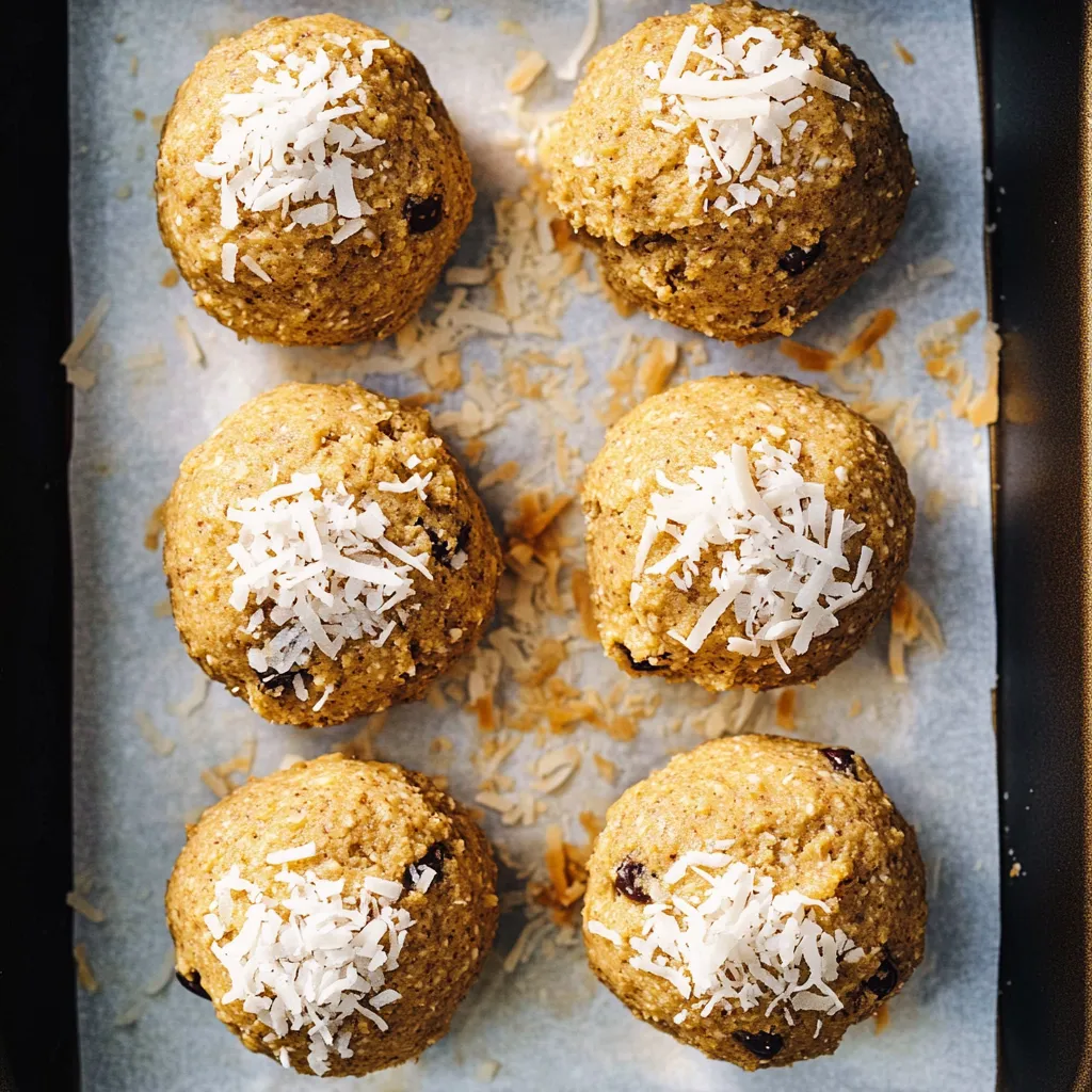 Easy Samoa Cookie Protein Bites