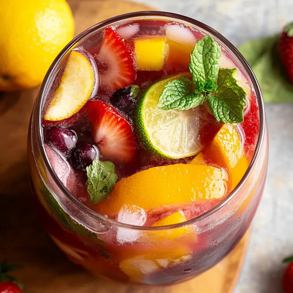 Fresh Fruit Sangria Recipe