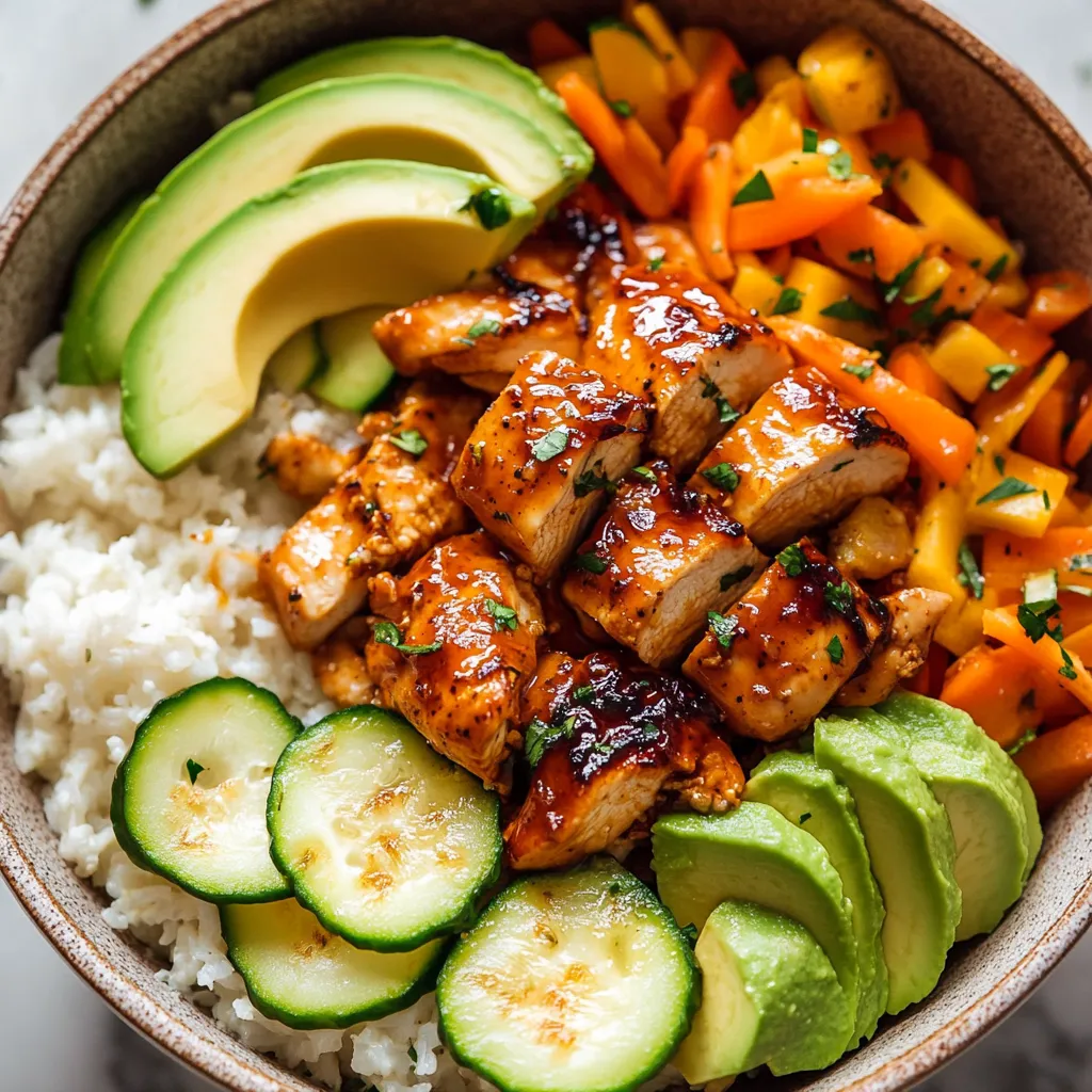 Hot Honey Chicken Bowls