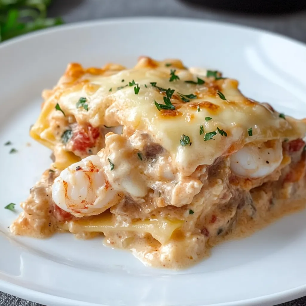 Seafood Lasagna