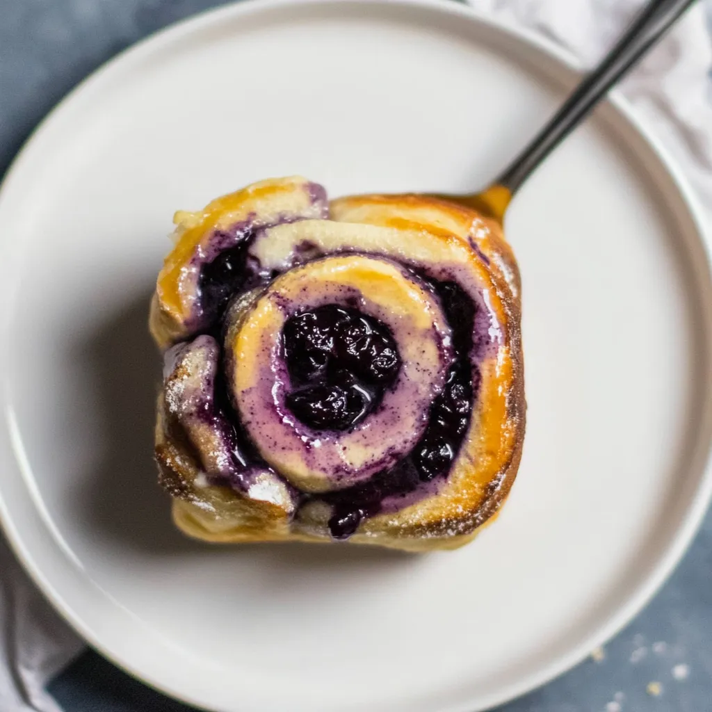 Blueberry Cinnamon Rolls