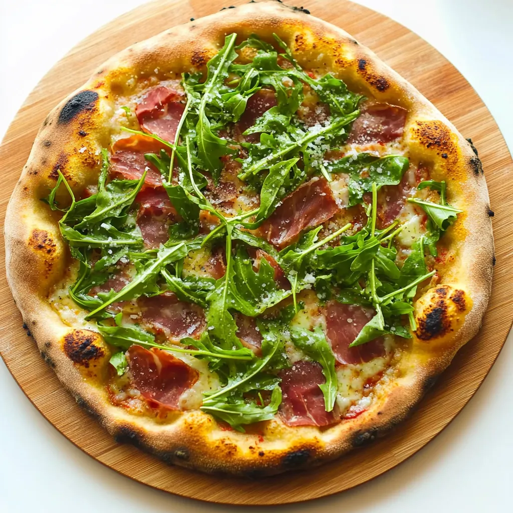 Arugula And Prosciutto Pizza