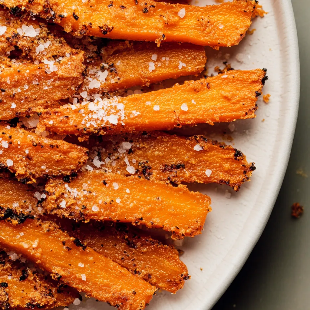Crispy Smashed Carrots