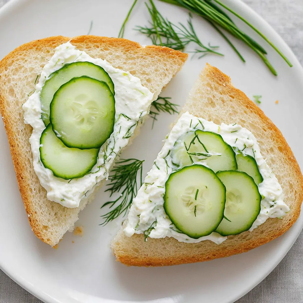Cucumber Sandwiches