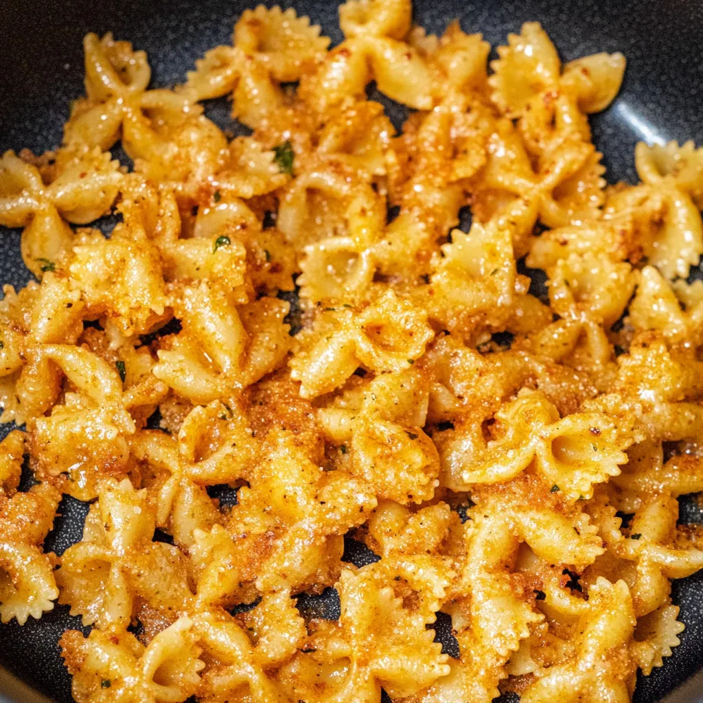 Crispy Pasta Chips