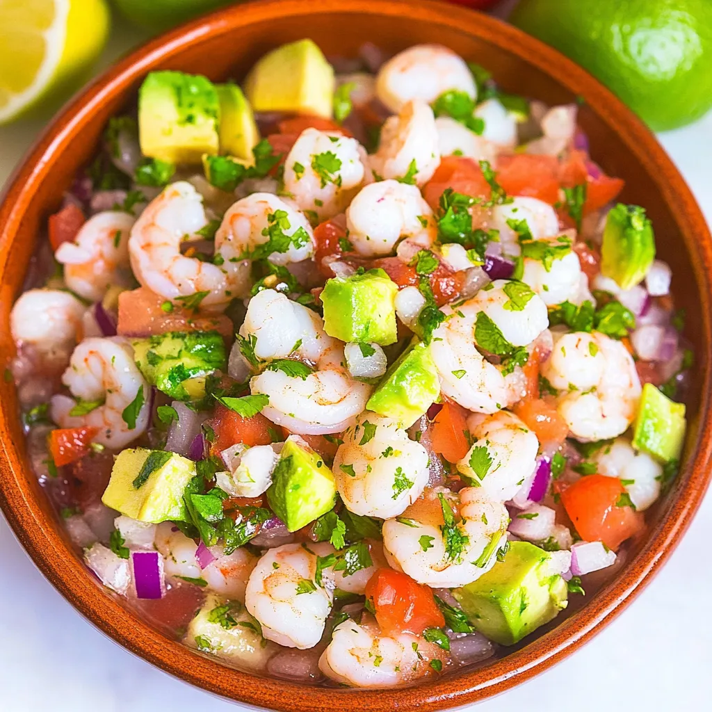 Easy Shrimp Ceviche Recipe