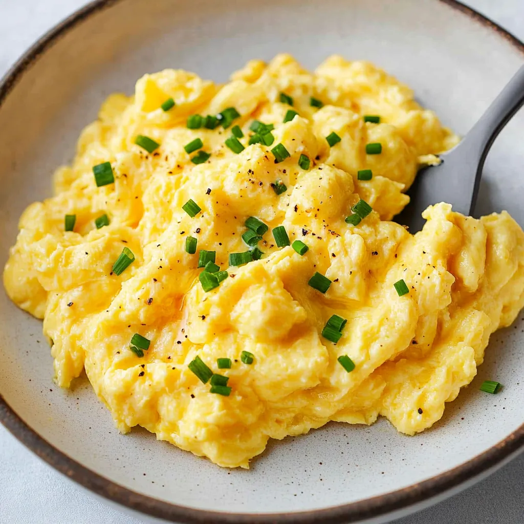 Easy Scrambled Eggs Recipe
