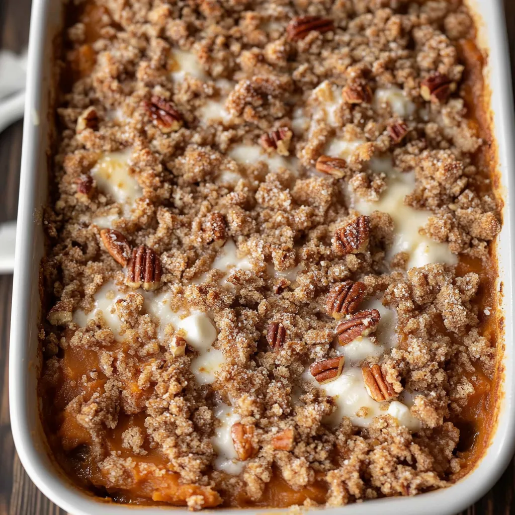 Sweet Potato Marshmallow Casserole