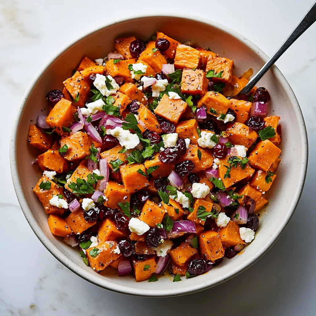 Roasted Sweet Potato Salad