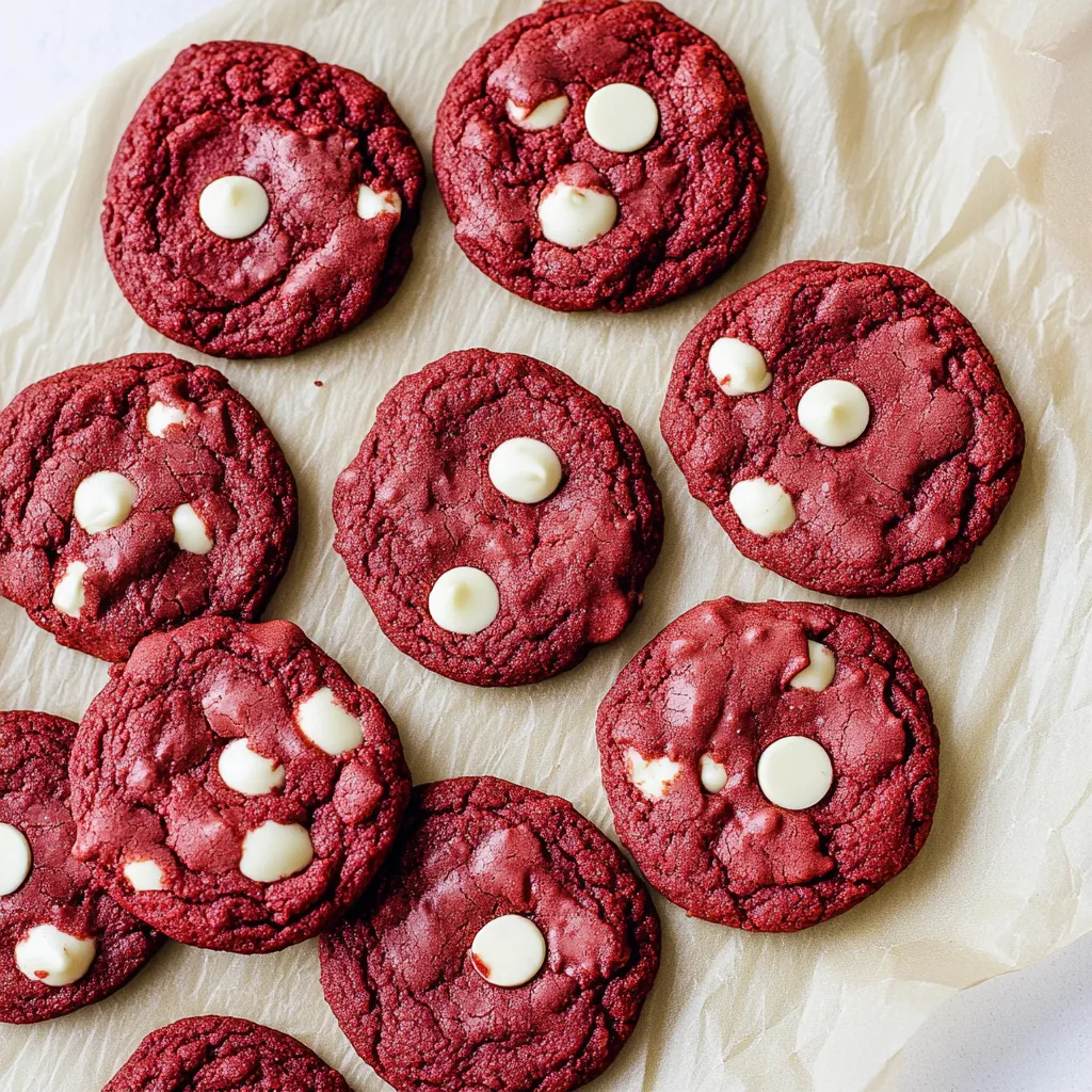 Easy Red Velvet Cookies