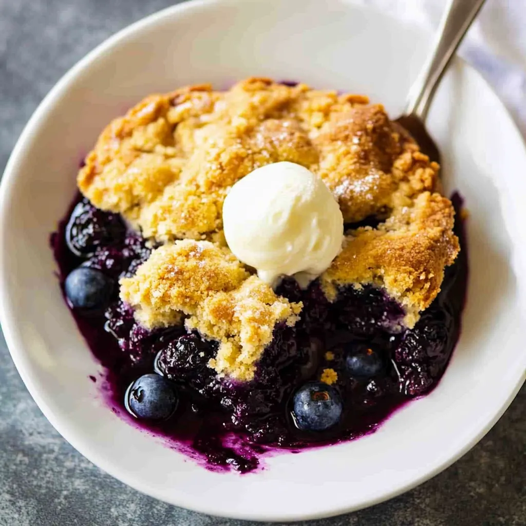 Blueberry Cobbler