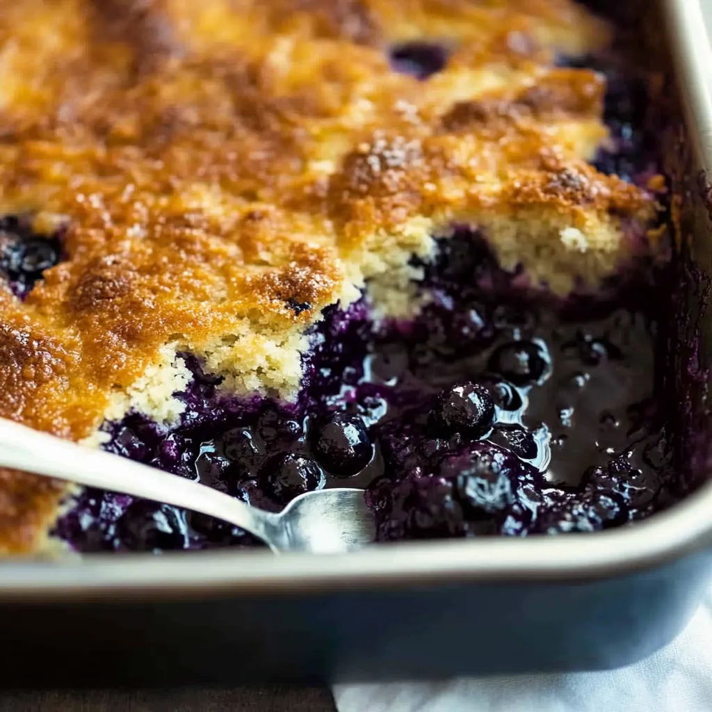 Simple Blueberry Cobbler Recipe