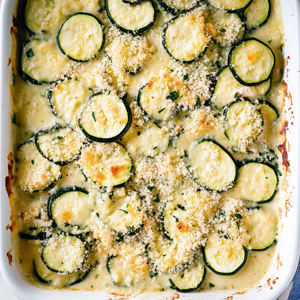 Cheesy Zucchini Casserole