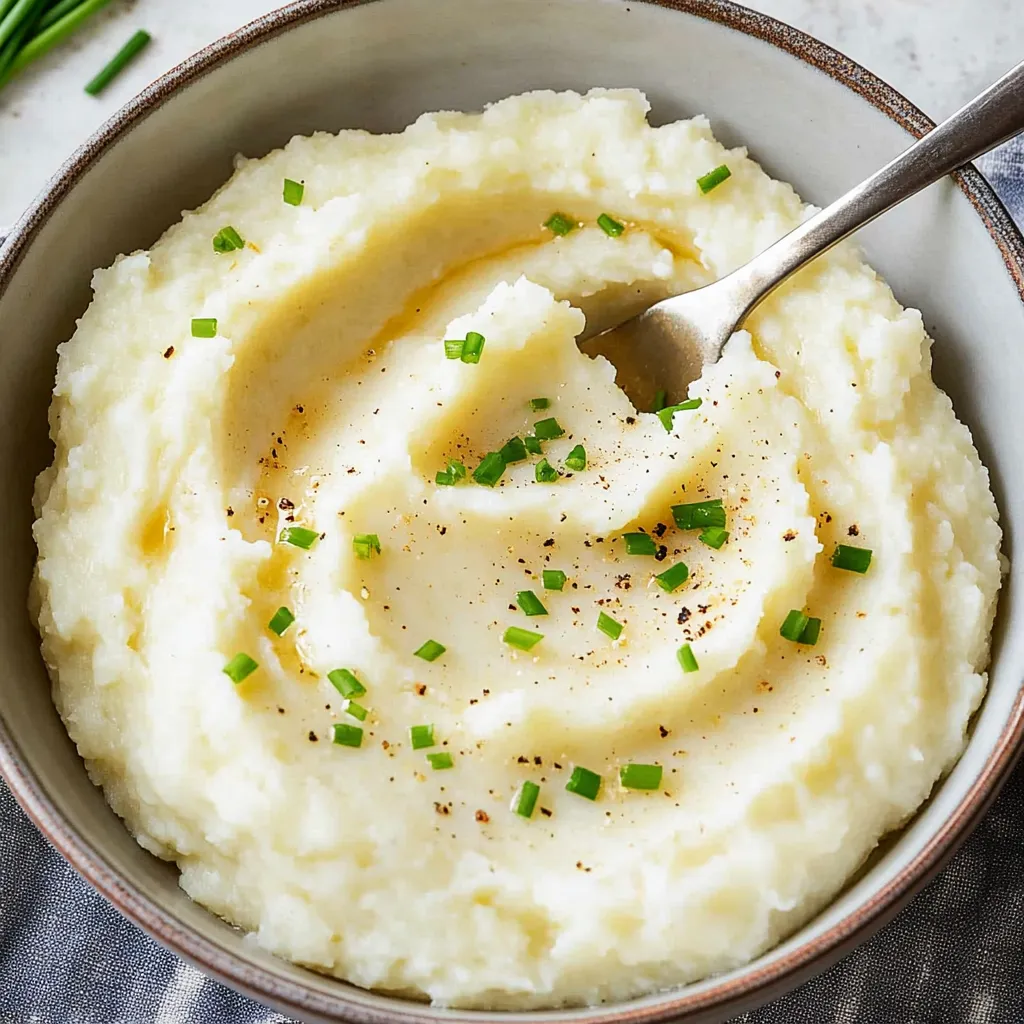 Creamy Mashed Cauliflower Recipe