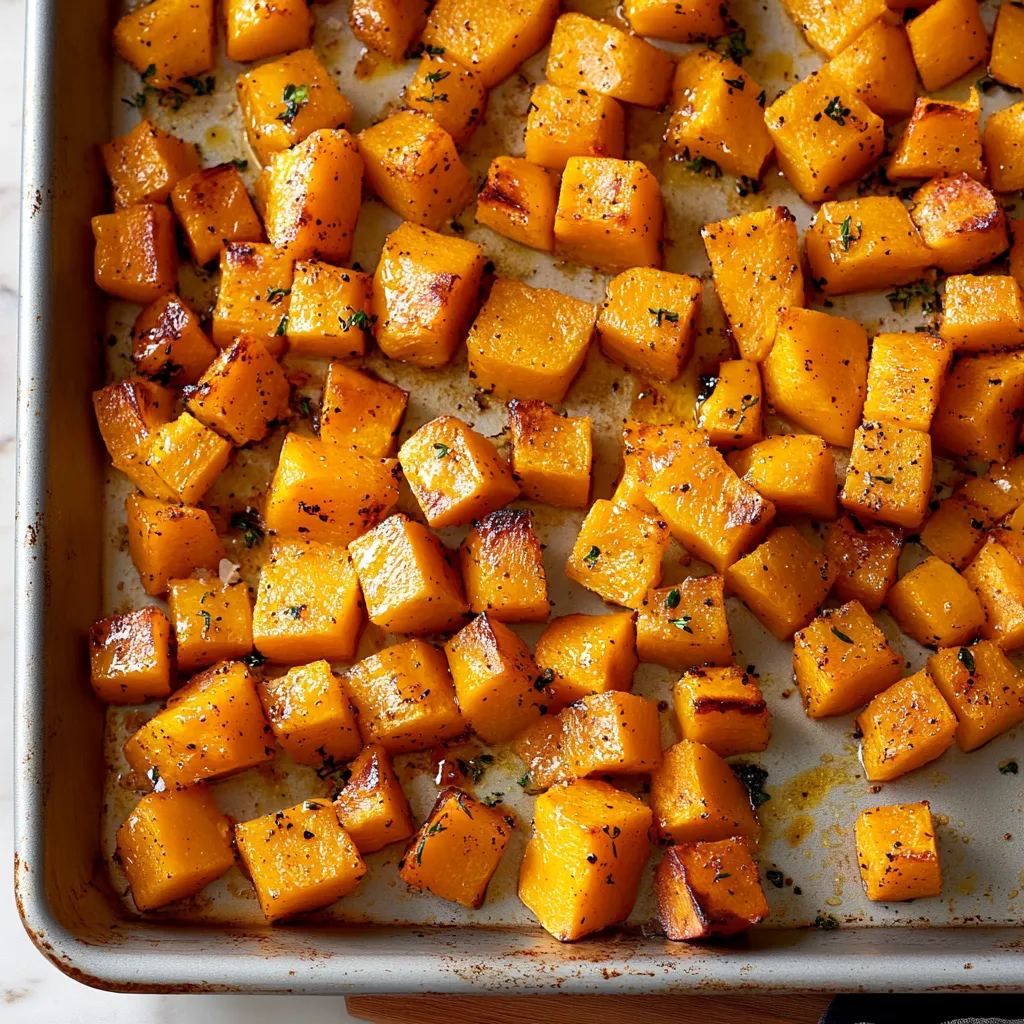 Maple Cinnamon Butternut Squash