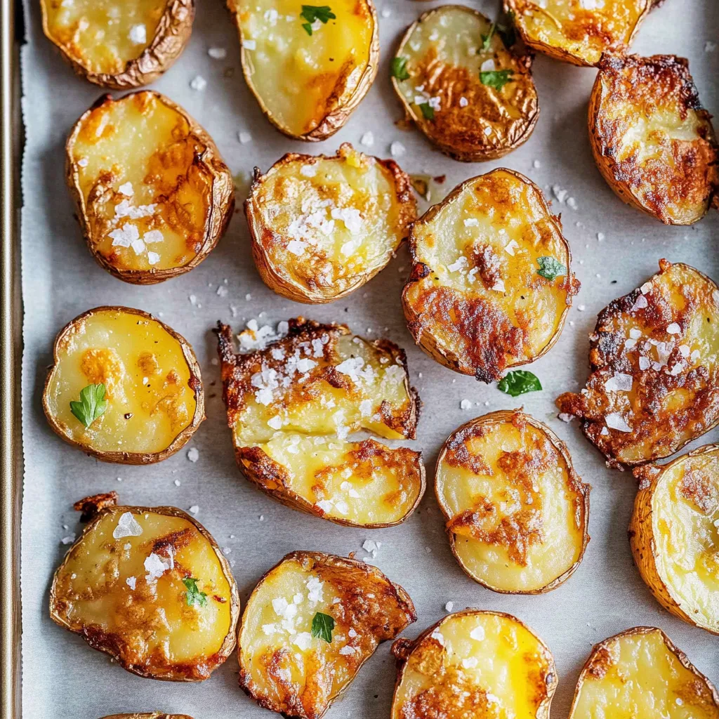 Crispy Smashed Potatoes