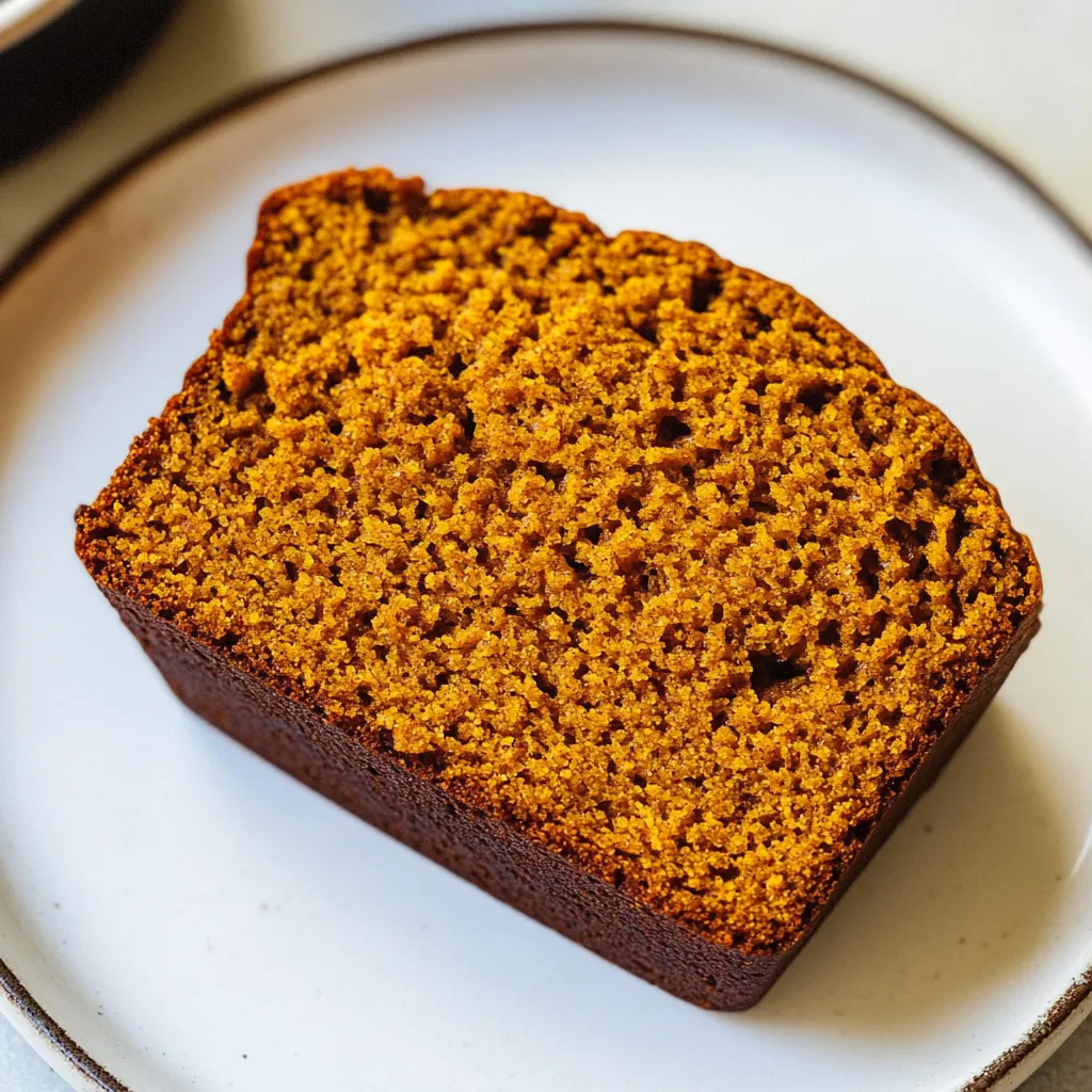 Healthy Pumpkin Bread