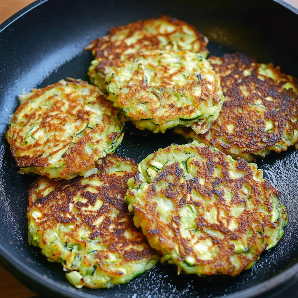Crispy Zucchini Fritters