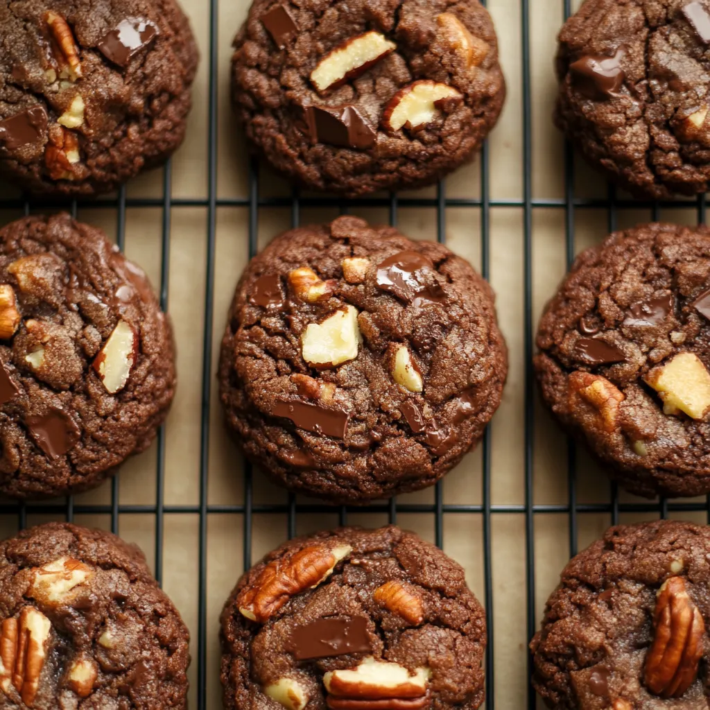 German Chocolate Cookies Recipe